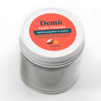Dentō Whitening Tooth Powder — Gentle Remineralizing Formula