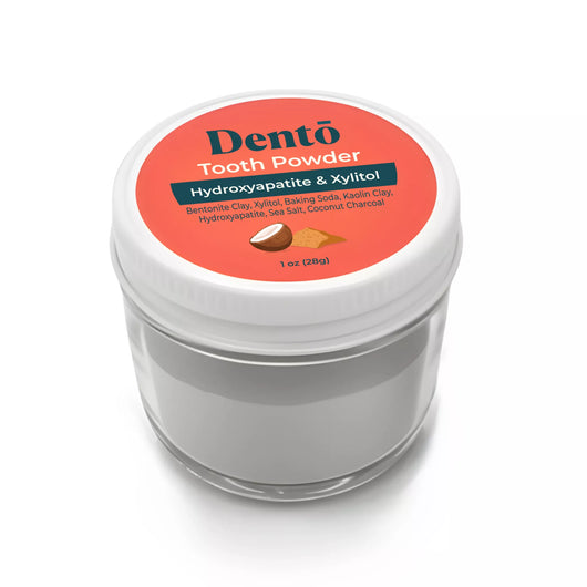 Dentō Whitening Tooth Powder — Gentle Remineralizing Formula