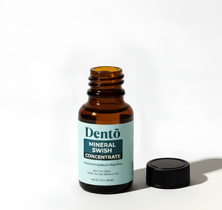 Dentō Swish Concentrate — Aloe, Sea Salt, MCHA and Xylitol, 2 oz