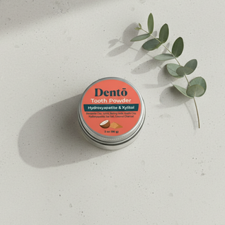 Dentō Whitening Tooth Powder — Gentle Remineralizing Formula, 2 oz